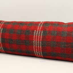 King Size Kilim Pillow Cover, Extra Long Lumbar - 14x48 Inch - thumbnail 3