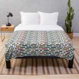 King Size Double Sided Velvet Blanket/Throw With Diesel Locos Print - thumbnail 2