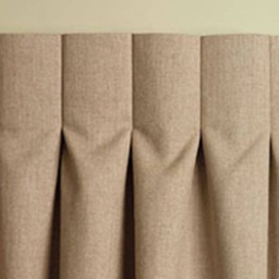 Natural Color 100% Linen Custom Made Curtains Panel , Inverted Pleats Window Curtain Flax Treatments, Many Colors - thumbnail 3