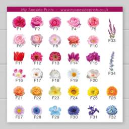 Mothers Day Gift For Grandma, If Grandmas Were Flowers We Would Pick You, Personalised Print From Grandchildren. Present Nana, Nain, Mum - thumbnail 3