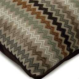 "Decorative Brown Bed Pillow 24""x24""/26""x26" - thumbnail 2