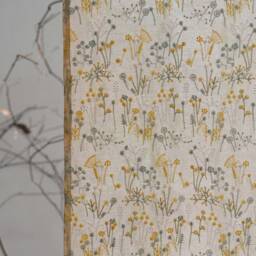 Mateo Embroidered Door Curtain, Noren Linen Cotton Room Dividers Doorway Rod Pocket Cafe 1Pc - thumbnail 3