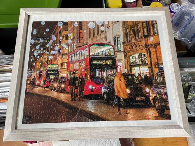Framed Puzzle Wall Art