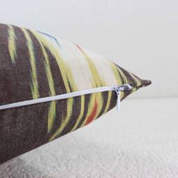 Hand Dyed Ikat Pillow Cover - thumbnail 4