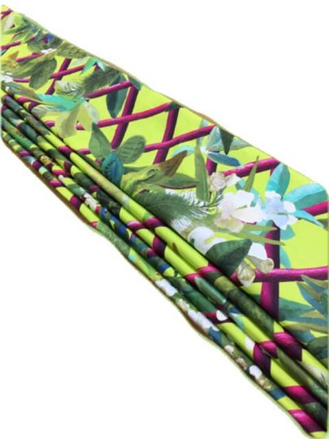 Designers Guild - Canopy Lime Made To Measure Professionally Roman Blind Stab Stitched No Visible Stitches Beautifully Made - image 1