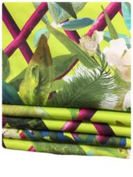 Designers Guild - Canopy Lime Made To Measure Professionally Roman Blind Stab Stitched No Visible Stitches Beautifully Made - thumbnail 3