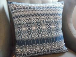Pillow Cover.slipcovers. Covers.toss Pillow.throw Pillows.home Decor.accents.blues - thumbnail 1