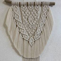 Macrame Wall Hanging, Woven Art, Macrame Decor, Tapestry Boho Hanging Art - thumbnail 2