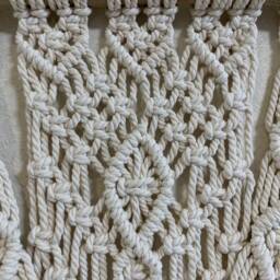 Macrame Wall Hanging, Woven Art, Macrame Decor, Tapestry Boho Hanging Art - thumbnail 3