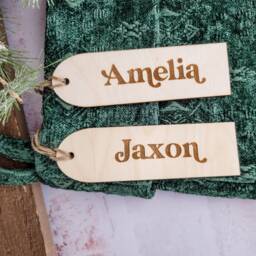stocking Name Tags, Christmas Gift Tag - thumbnail 2