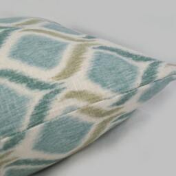 Decorative Pillow Cushion Cover - Accent Throw Giorgio Fresco, Olive, Teal 12 X 20 Inch - thumbnail 2