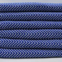 "Turkish Peshtemal, Sakks Blue Towel, Soft Towel, 40""x70" - thumbnail 3