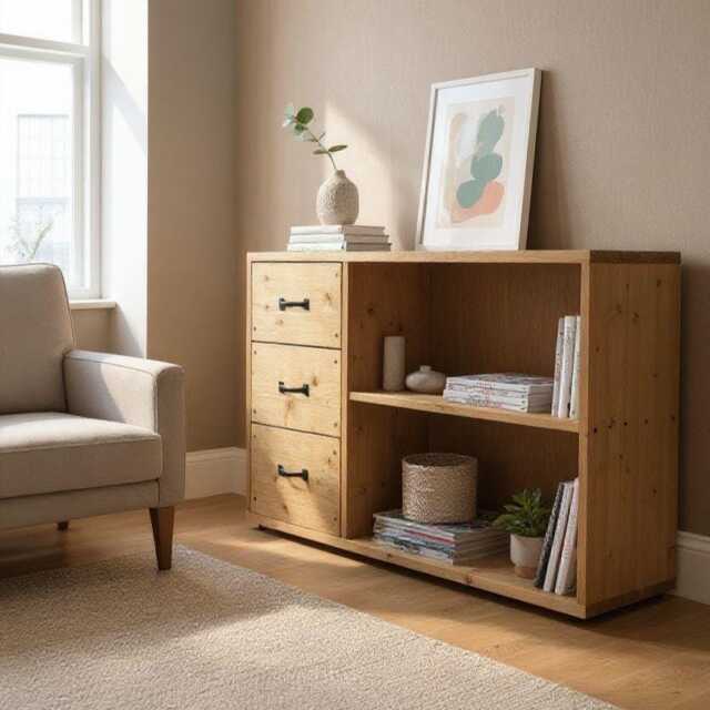 Office Furniture Cabinet Soft Close Drawers, Shelves, Sideboard - image 1
