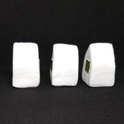Miniature Houses, Set Of 3 Ceramic Clay Handmade Gift Home Decor For Him Her Contemporary Modern - thumbnail 4