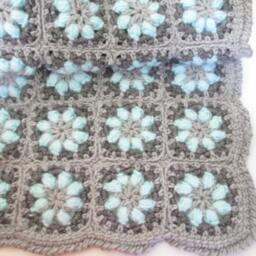 Baby Blanket Crochet Pattern, Aqua Blanket, Boy Or Girl, Gift, Shower PDF903 - thumbnail 2