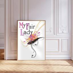 My Fair Lady Musical Poster Broadway Theatre Wall Art - thumbnail 2