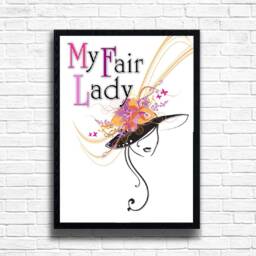 My Fair Lady Musical Poster Broadway Theatre Wall Art - thumbnail 3