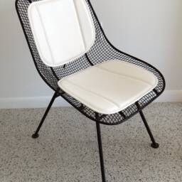 Cushion & Back Rest For Russell Woodard Sculptura Side Chair - Many Colors Available - thumbnail 3