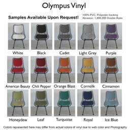 Cushion & Back Rest For Russell Woodard Sculptura Side Chair - Many Colors Available - thumbnail 2