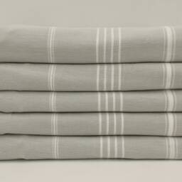 "Turkish Blanket, Throw Towel, Blanket, Light Gray Blanket, Turkish Throw, Beach Towel, Turkish Towel, , 65""x83" - thumbnail 3