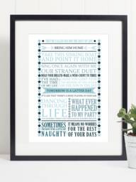 Theatre West End Musical Broadway Quote Art Print Poster - Motivational, Inspirational - thumbnail 1