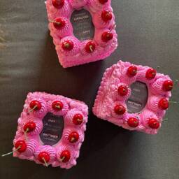Pink Cake Tissue Box Cover - thumbnail 2