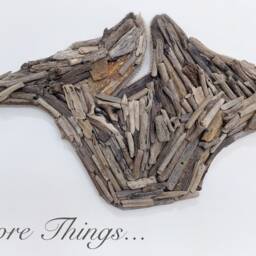 Driftwood Isle Of Wight 23cm Wall Art Wood Iow Gift Beach - thumbnail 2