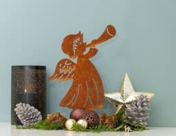 Christmas Angel - Decoration Advent Patina Garden Gift Souvenir Festive - thumbnail 1