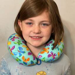 Child Car Seat Head Support Pillow 5 Point Harness - thumbnail 4