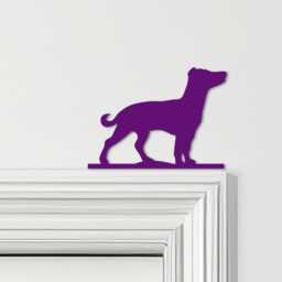 Door Topper Jack Russell Terrier Dog Various Colours Top Of Decorative Sign - Novelty Wall Decor, Frame Art, Art - thumbnail 4