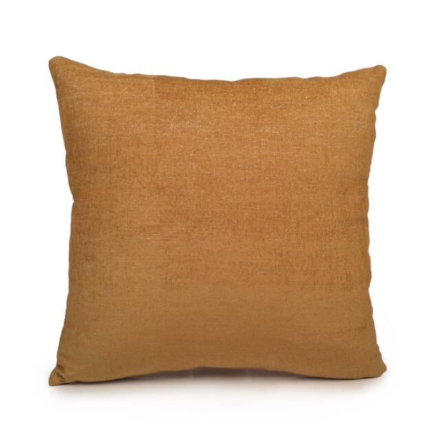 Gold Ochre Pillow, Throw Pillow Cover, Decorative Cushion Covers, Accent Velour Blend, Home Decor, Silver Sparkled - image 1