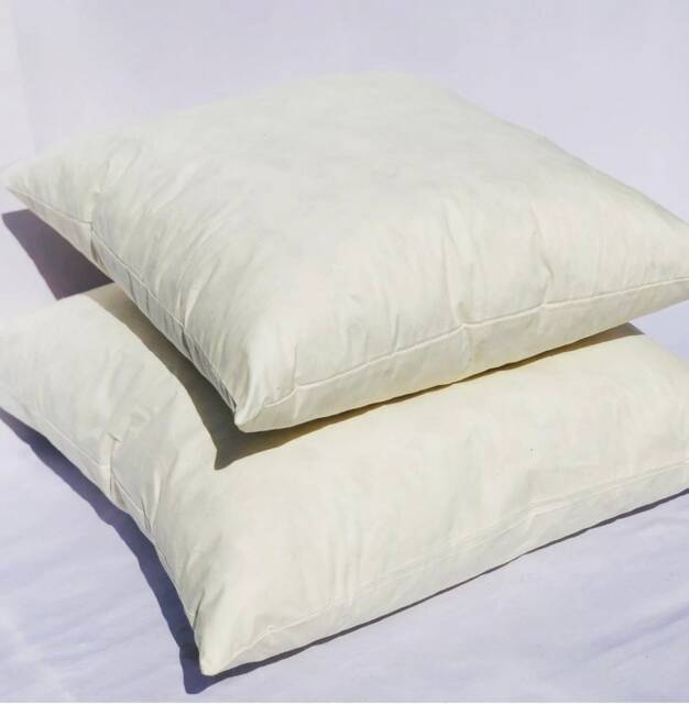 Luxury Chop Cushion, 100% French Duck Feather Cushion Pad, Inner, Plump Inserts, Premium Quality