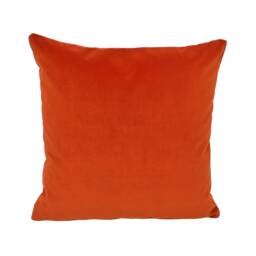 Designer Velvet Stunning Orange Cushion Cover Throw Pillow Home Decor - thumbnail 2