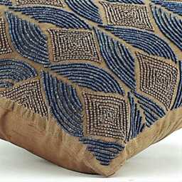 "Decorative Blue Bed Pillow Cover 24""x24""/26""x26" - thumbnail 2