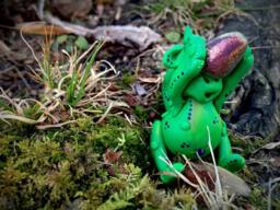Christmas Polymer Clay Dragon Gumdrop Series - Limited Edition Christmas Holiday Collectible
