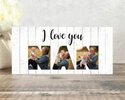 Mothers Day Gift For Nan, Nan Photo Gift, Frame, Gifts, Gifts Personalised I Love You