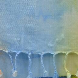 Batik Towel, Turkish Towel, Surfer Beach Towel, Dye Peshtemal, 38''x65 - thumbnail 3
