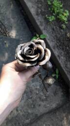 Forged Gift, Forged Iron, Forged, Steel, Anniversary Metal, 4Th Wedding, Iron Rose, Metal Rose