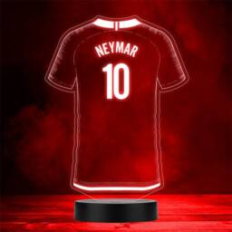 Football Shirt Sports Fan Personalised Gift Colour Night Light 4