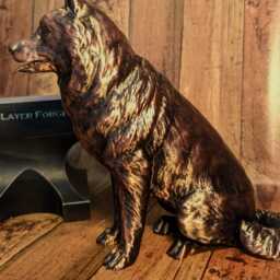 3D Printed Husky Figurine Dog Memorial Gift, Home Decor - thumbnail 3