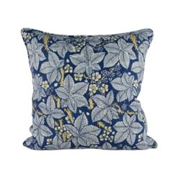 William Morris - Bramble Indigo/Mineral Stunning Self Piped Designer Cushion Cover Home D??cor Throw Pillow - thumbnail 2