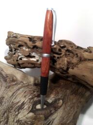 Soft Grip Wooden Pen - Padauk