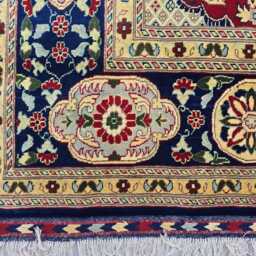 10??14 Ft Large Afghan Handmade Wool Area Rug, Boho Decor Living Room Carpet - thumbnail 2