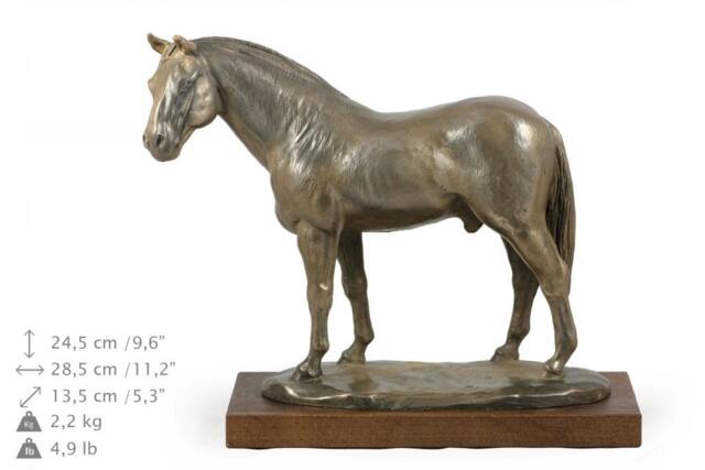 Hanoverian Horse, Horse Wooden Base Statue, Limited Edition, Artdog - image 1