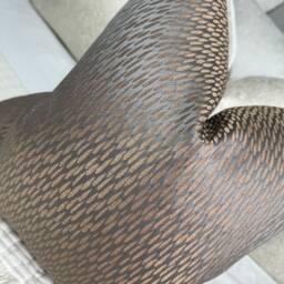 Bronze Copper Cushion Cover Modern Double-Sided Decorative Pillow Case Astrid Fabric - thumbnail 2
