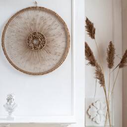 Macrame Mandala Wall Hanging - Handmade Jute Ornament - thumbnail 2