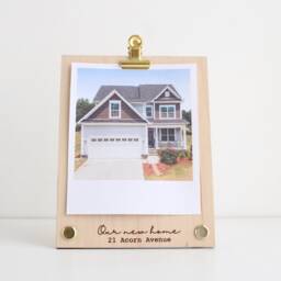 Housewarming Picture Frame, Polaroid Photo 5Th Wedding Anniversary Gift - thumbnail 2