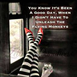 "Wizard Of Oz Art Print Humorous Flying Monkeys Quote - 11"" X 14" - thumbnail 2