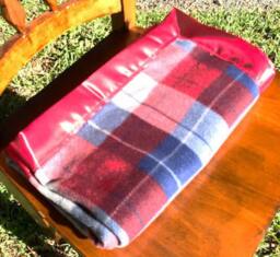 Satin Bordered Fleece Baby Blanket - thumbnail 1