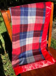 Satin Bordered Fleece Baby Blanket - thumbnail 3